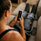 AirWave Pro full-leg air compression recovery boots by Pulsax