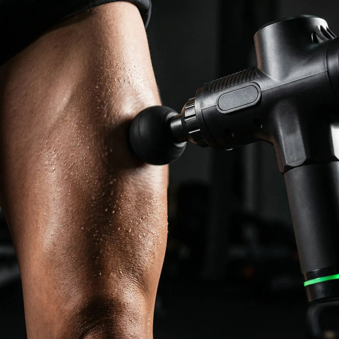 DeepHit Pro percussion massage gun with heat and cold by Pulsax
