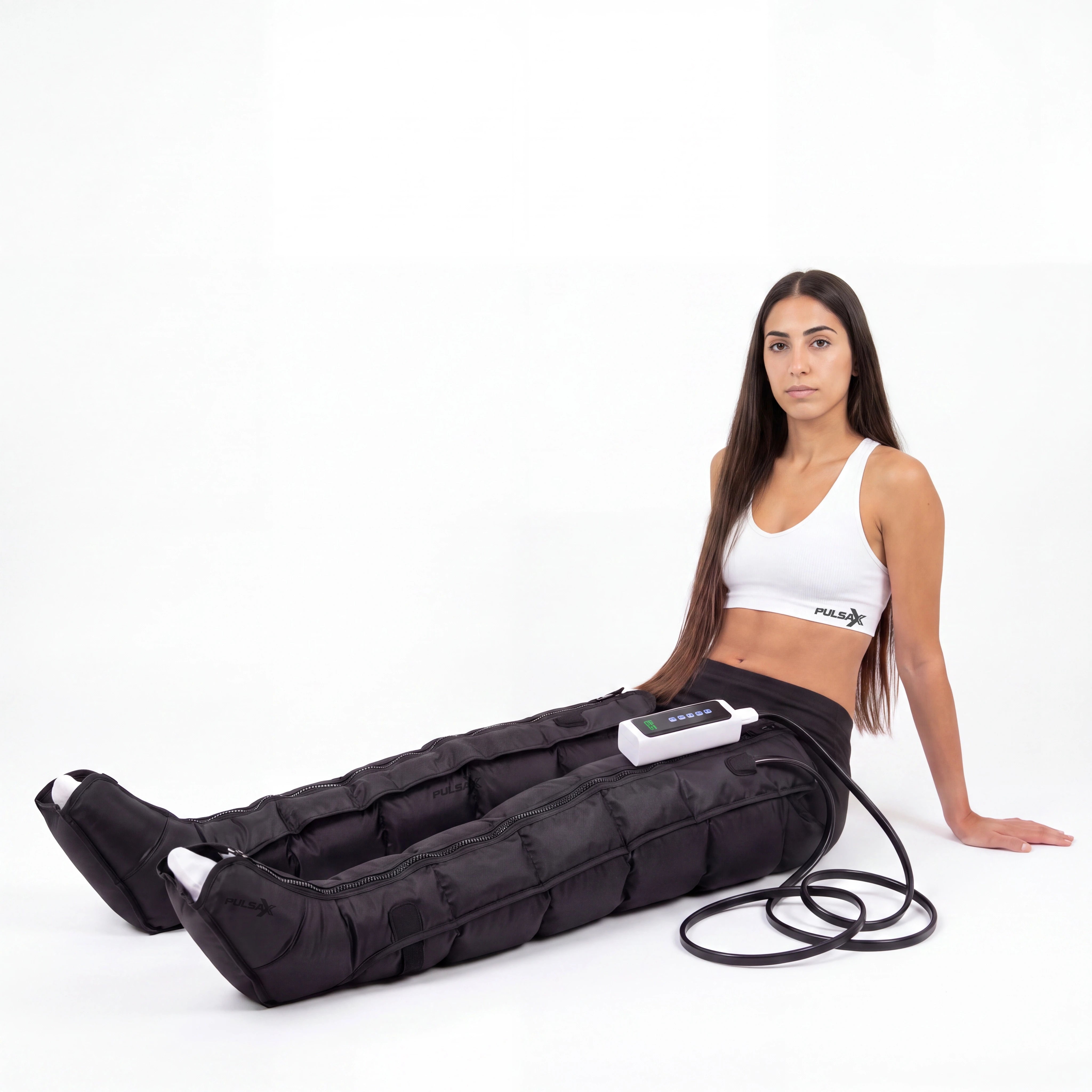 Pulsax AirPulse Pro compression recovery boots, product view on a plain background