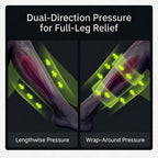 AirPulse Pro Compression Recovery Boots — 6-Chamber Sequential Air Massage