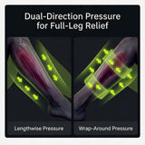 AirPulse Pro Compression Recovery Boots — 6-Chamber Sequential Air Massage